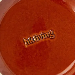 Tasse à café en grès marron 250ml Shell - HKLIVING
