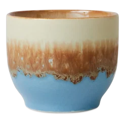 Tasse à café en grès multicolore 7cm Shores - HKLIVING