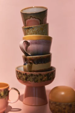 Tasse à cappuccino en grès 8,5cm Sunset - HKLIVING