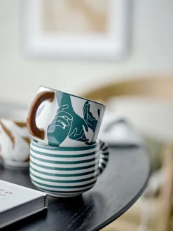 Tasse Carim Grès Vert - Bloomingville