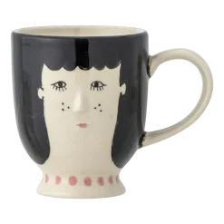 Tasse Carolin en grès noir - Bloomingville Mini