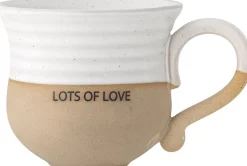 Tasse Claire Grès Blanc - Bloomingville
