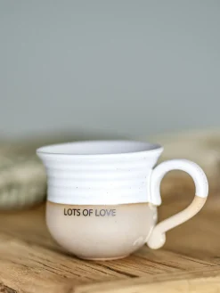 Tasse Claire Grès Blanc - Bloomingville