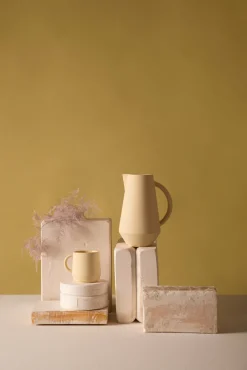 Tasse en céramique jaune Unison - Schneid Studio