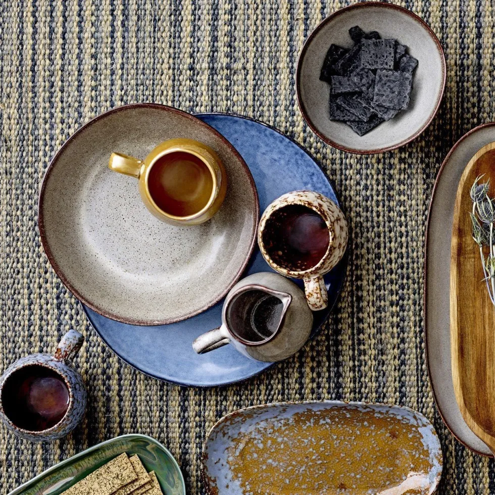 Tasse en grès bleu tachetée Paula - Bloomingville