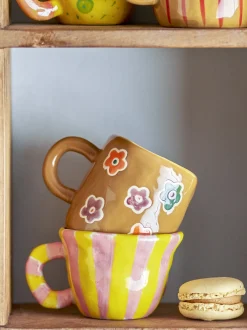 Tasse à espresso Nini Rose Grès - Bloomingville Mini