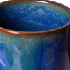 Tasse et soucoupe bleu rustique - HKliving