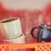 Tasse et soucoupe Vert mousse - HKLIVING