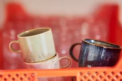 Tasse et soucoupe Vert mousse - HKLIVING