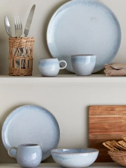 Tasse à expresso en grès bleu D7xH6 cm Paula - Bloomingville