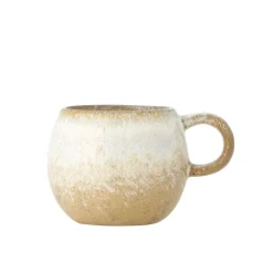 Tasse à expresso en grès naturel D7xH6 cm Paula - Bloomingville