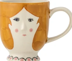 Tasse Jaya en grès orange - Bloomingville Mini