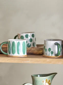 Tasse Linora Grès Vert - Bloomingville