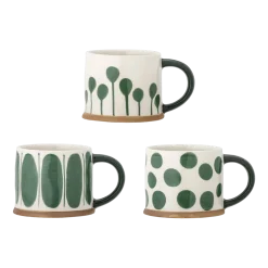 Tasse Linora Grès Vert - Bloomingville