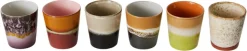 6 Tasses à café en terre cuite - HKliving