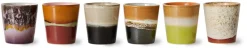6 Tasses à café en terre cuite - HKliving