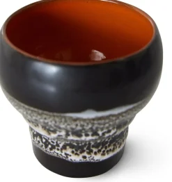 2 Tasses à café lungo en céramique Basalte Vaisselle 70's - HKliving