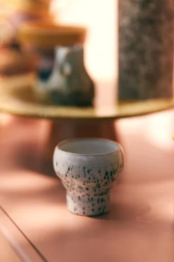 2 Tasses en grès lungo 8,9cm Coral - HKLIVING