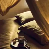 Tasses à thé en grès vert marron Odyssey - HKLIVING