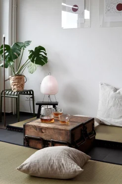 Tatami en jonc et paille de riz 100x200cm - Karup Design