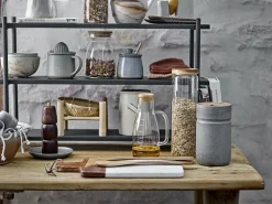 Torchon Ninna Coton Gris - Bloomingville