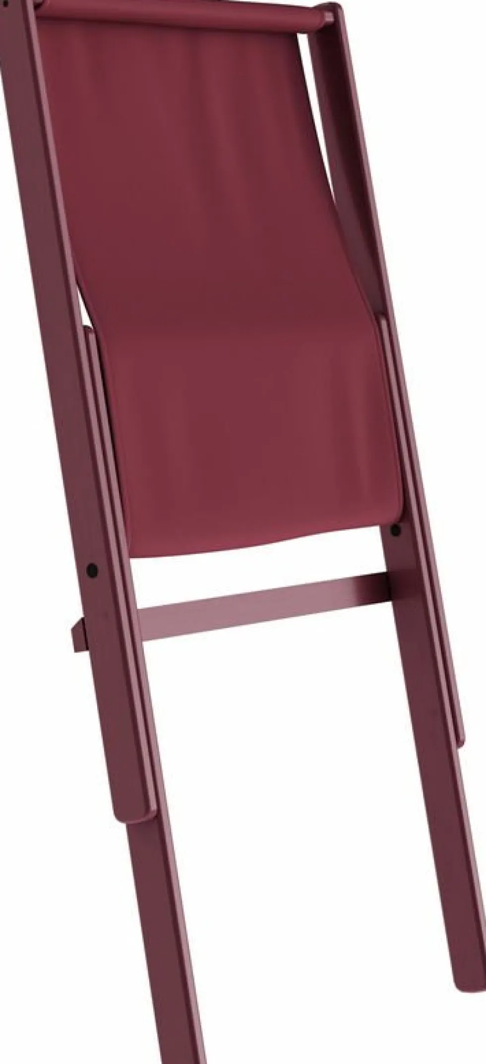 Transat de jardin en bois et coton rouge Boogie - Karup Design