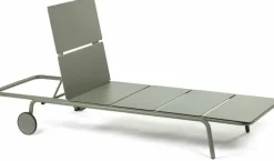 Transat vert en aluminium August - Serax