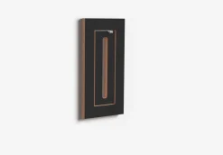 Tringle à vêtements en bouleau teinté noir 20x40cm Hängrail Fläpps - Ambivalenz