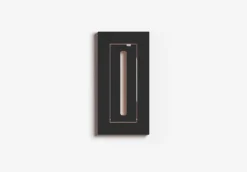 Tringle à vêtements en bouleau teinté noir 20x40cm Hängrail Fläpps - Ambivalenz