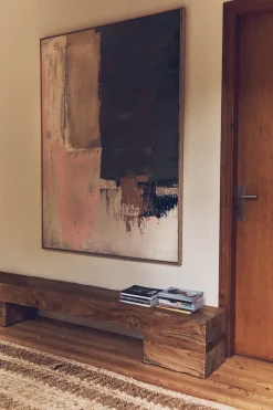 Œuvre d'art encadrée Nomade 123X163Cm - HKLIVING