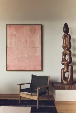 Œuvre d'art encadrée Thousand Layers 127X167Cm - HKLIVING