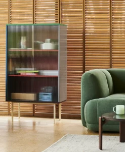 Vaisselier en bois Multi et portes vitrées Colour Cabinet - Hay