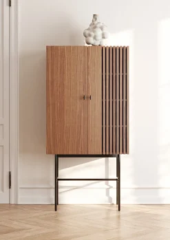 Vaisselier en noyer 80 cm Array - Woud