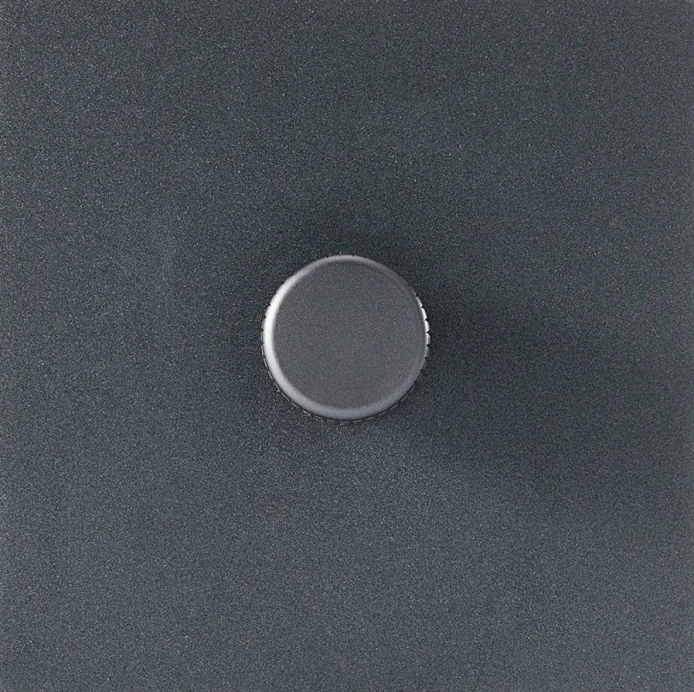 Variateur simple en acier inoxydable graphite 8,8cm Dimmers - Tala