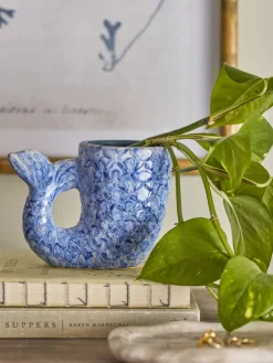 Vase Ariella Grès Bleu - Bloomingville
