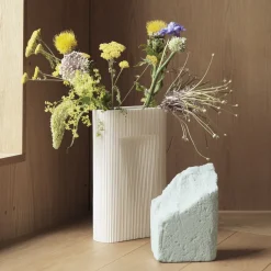 Vase blanc 48,5 cm Ridge - Muuto