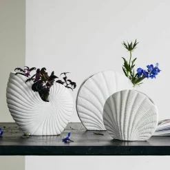 Vase blanc Rakitu - Nordal