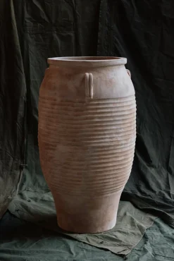 Vase de sol en terre cuite Sirocco - HKLIVING