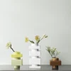 Vase empilable blanc snow 14 cm s3 Deko - Normann Copenhagen