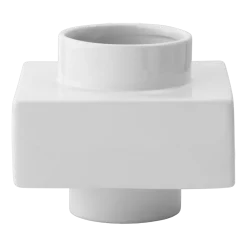 Vase empilable blanc snow 14 cm s3 Deko - Normann Copenhagen