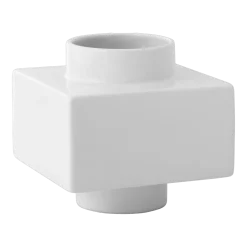 Vase empilable blanc snow 16 cm s4 Deko - Normann Copenhagen