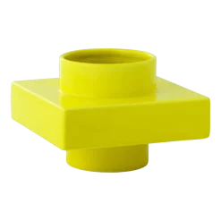 Vase empilable jaune citron 12 cm s2 Deko - Normann Copenhagen
