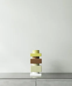 Vase empilable marron noisette 14 cm s3 Deko - Normann Copenhagen