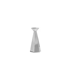 Vase en acier inoxydable poli 13x28cm Hexa - Normann Copenhagen