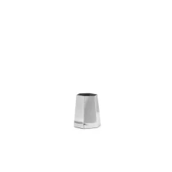 Vase en acier inoxydable poli 14x15cm Hexa - Normann Copenhagen