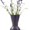 Vase en céramique bleu 36x62cm Hamam - Pols Potten