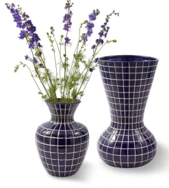 Vase en céramique bleu 30x40cm Hamam - Pols Potten