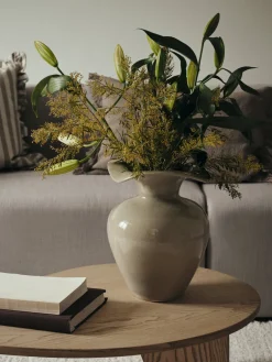 Vase en grès beige 24x32cm Florentina - Broste Copenhagen
