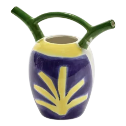 Vase en grès coloré 21x12x20cm Santiago de borja - Serax