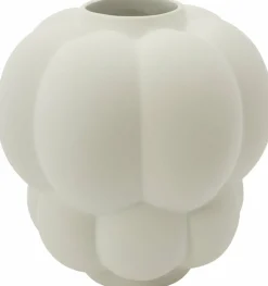 Vase en grès crème 35 x 32 cm Uva L - AYTM